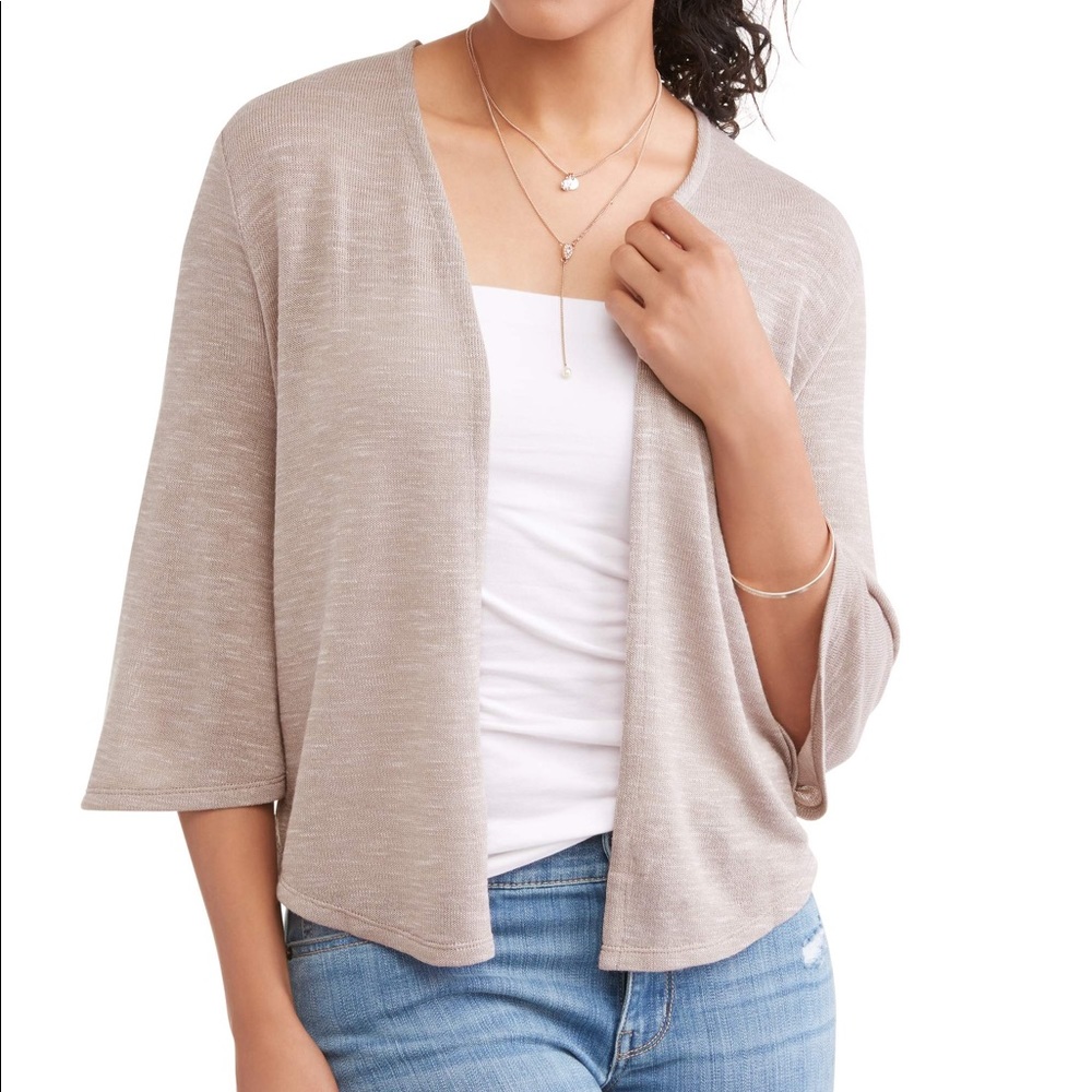 Time and Tru Hacci Lace Cardi